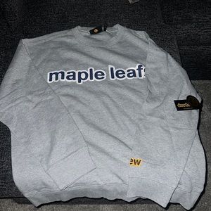 Never worn- tags still on Drew house x NHL Toronto Maple Leafs